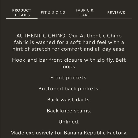 Banana Republic Girlfriend Chino. - Picture 12 of 13